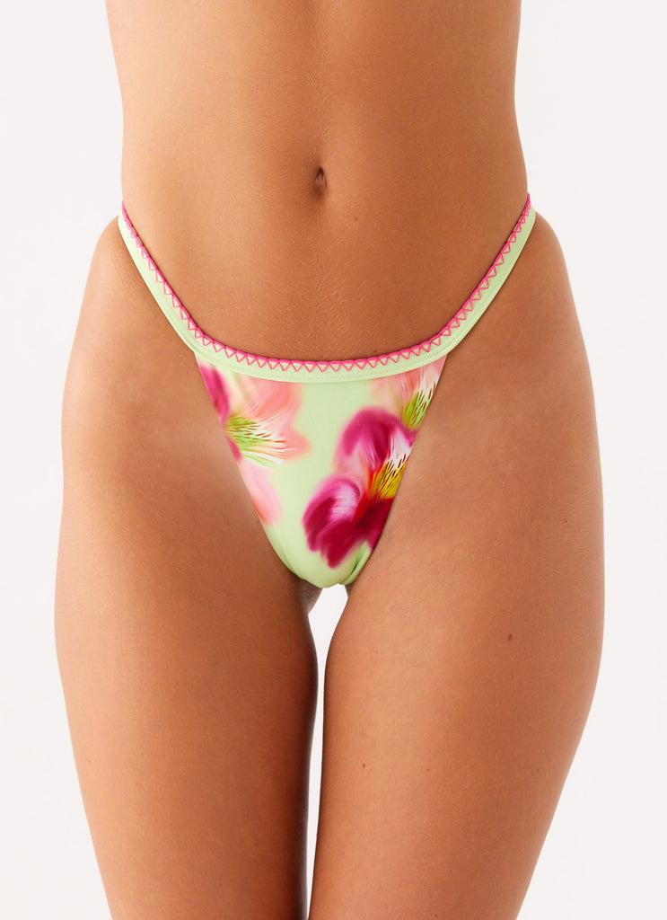 Peppermayo Peppermayo Exclusive - Laurel Bikini Bottoms - Green Tropical