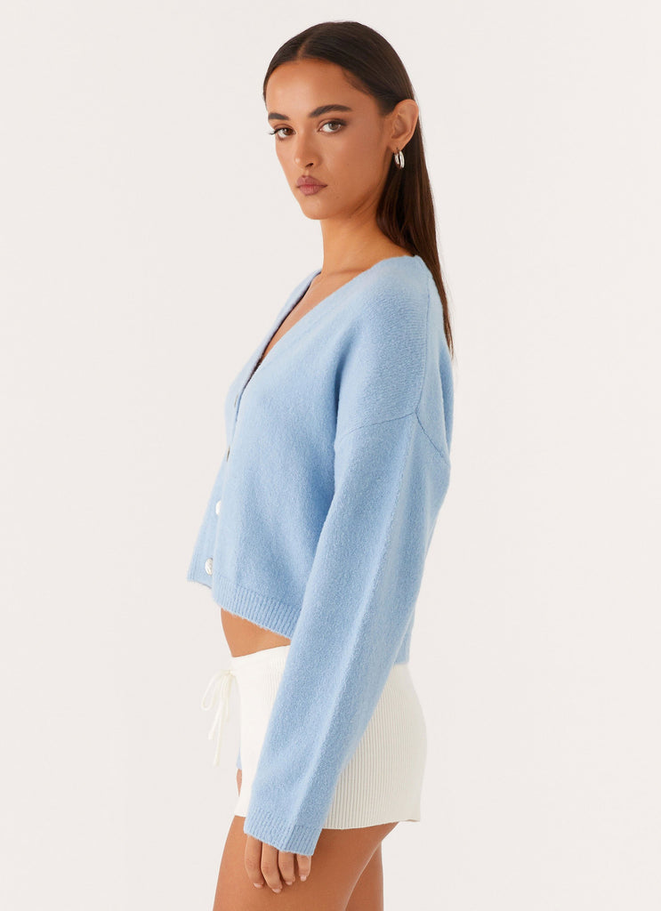 Peppermayo Peppermayo Exclusive - Lenka Oversized Cardigan - Blue