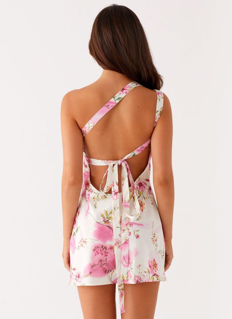 Peppermayo Peppermayo Exclusive - Lights Out Mini Dress - Ivory Floral Print