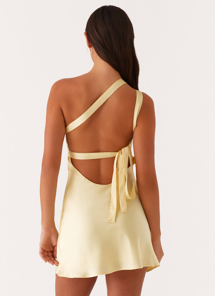 Peppermayo Peppermayo Exclusive - Lights Out Mini Dress - Yellow