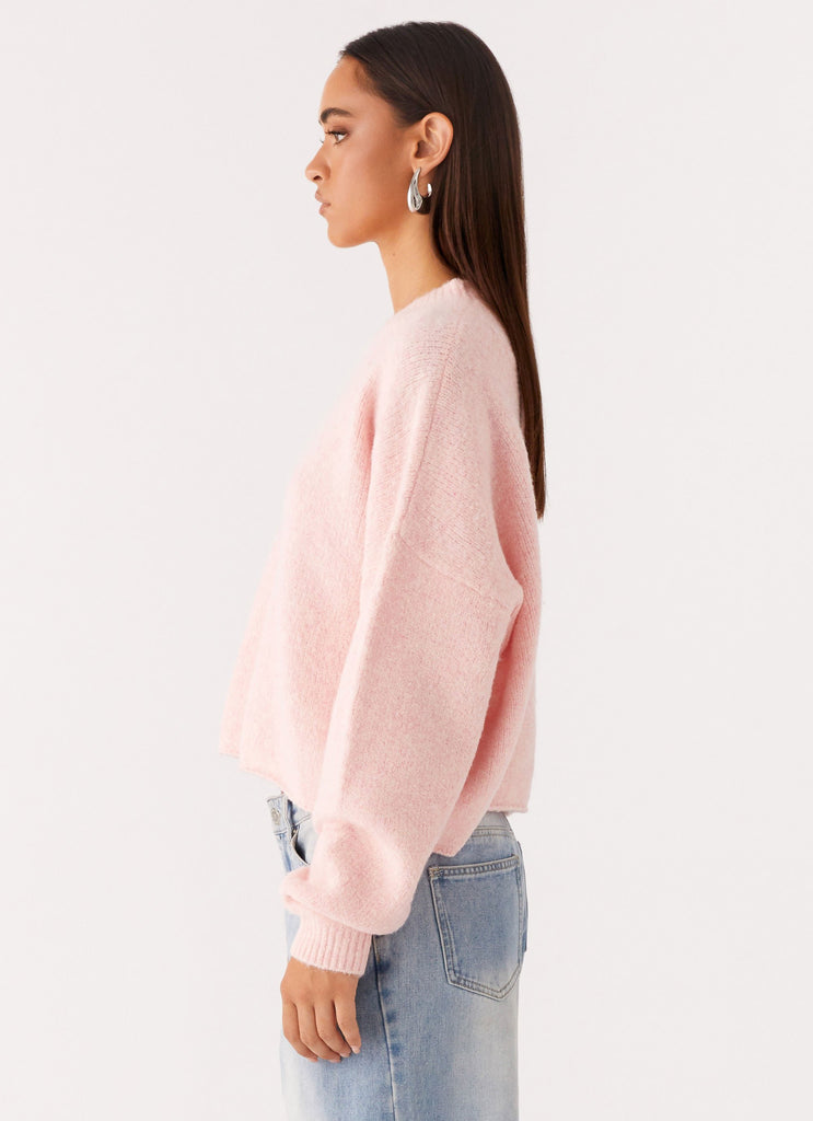 Peppermayo Peppermayo Exclusive - Lilah Knit Jumper - Pink