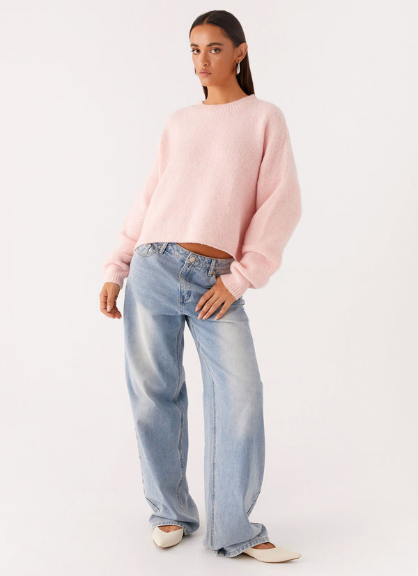 peppermayo Peppermayo Exclusive - Lilah Knit Jumper - Pink