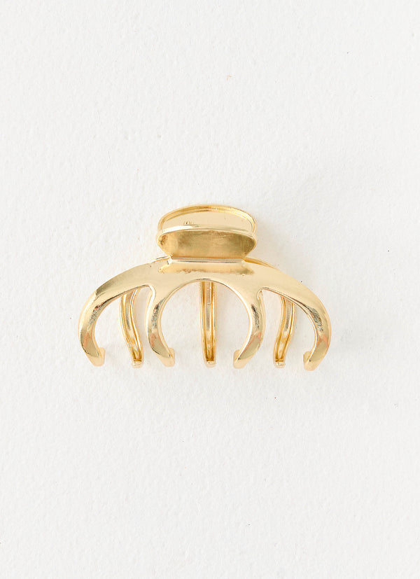 peppermayo Peppermayo Exclusive - Liquid Gold Claw Clip - Gold