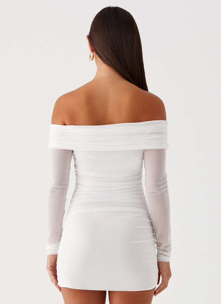 Peppermayo Peppermayo Exclusive - Liquid Spirit Mini Dress - White