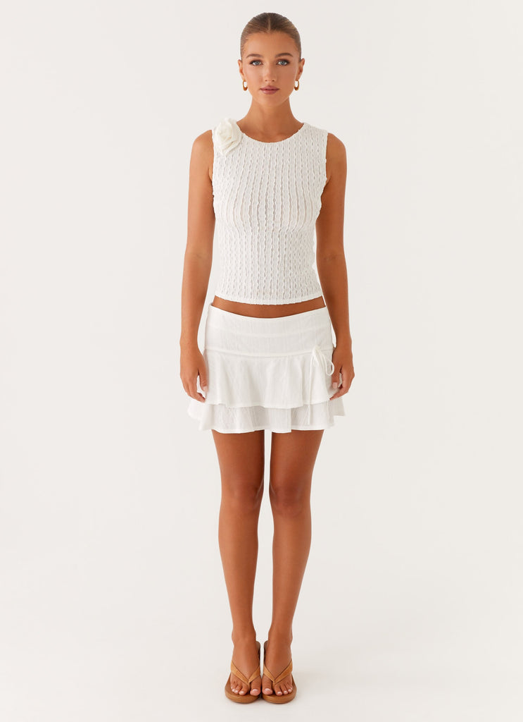 Peppermayo Peppermayo Exclusive - Lisbon Tank Top - White