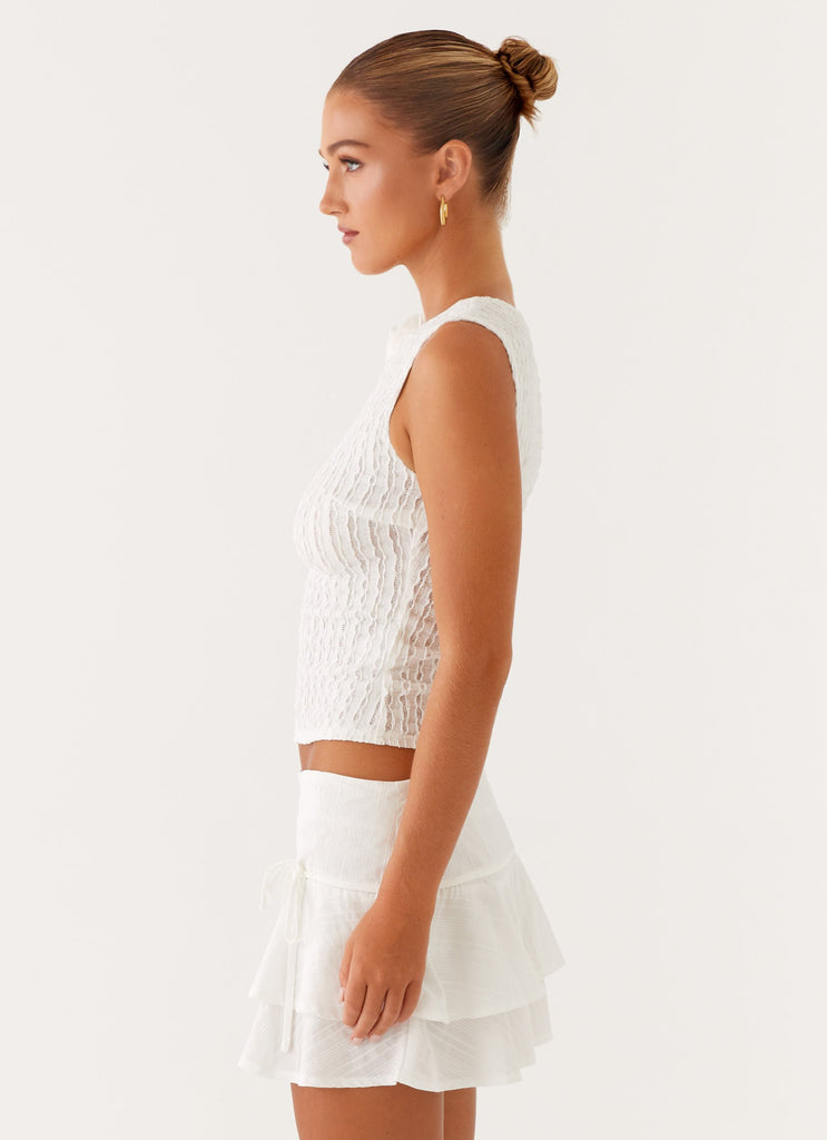 Peppermayo Peppermayo Exclusive - Lisbon Tank Top - White