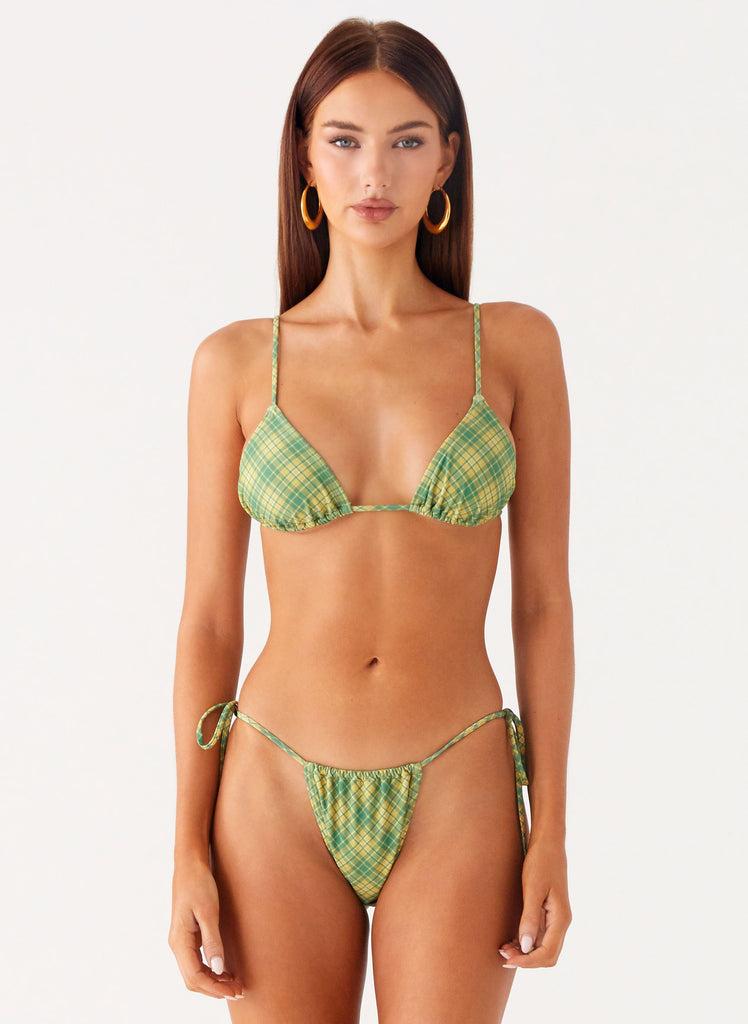 Peppermayo Peppermayo Exclusive - Lissy Bikini Bottoms - Jungle Check
