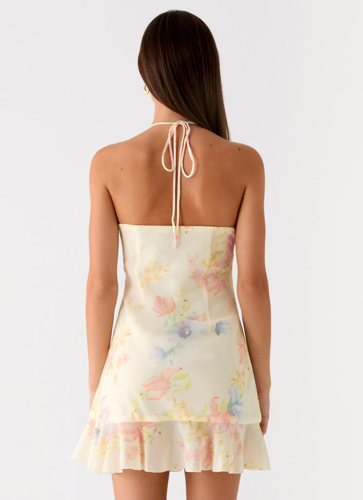 Peppermayo Peppermayo Exclusive - Log In Mini Dress - Spring Meadow