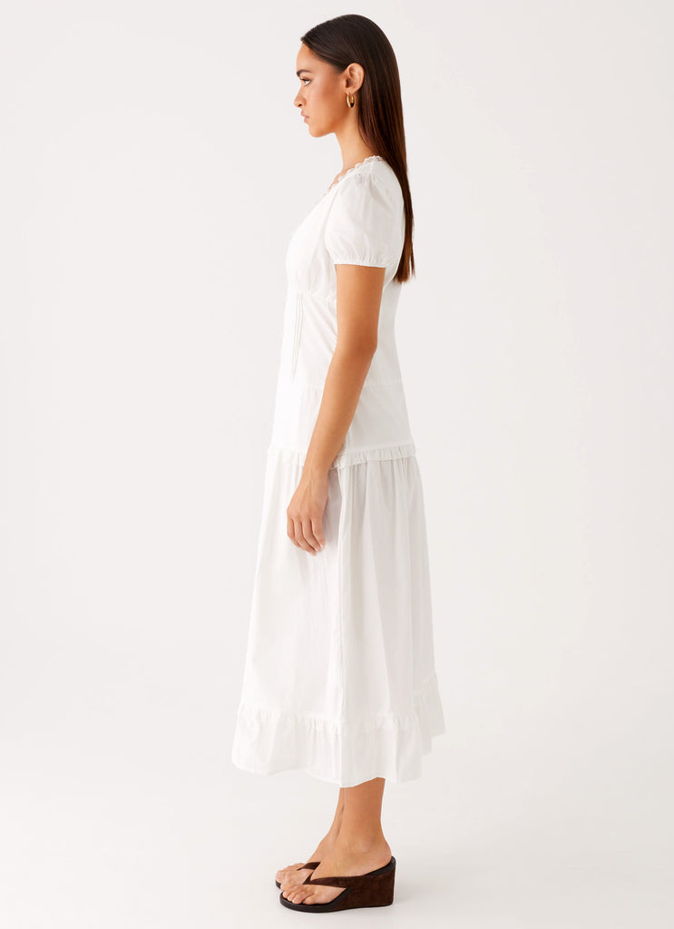Peppermayo Peppermayo Exclusive - London Midi Dress - White