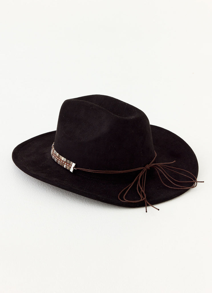 Peppermayo Peppermayo Exclusive - Lone Star Cowboy Hat - Black