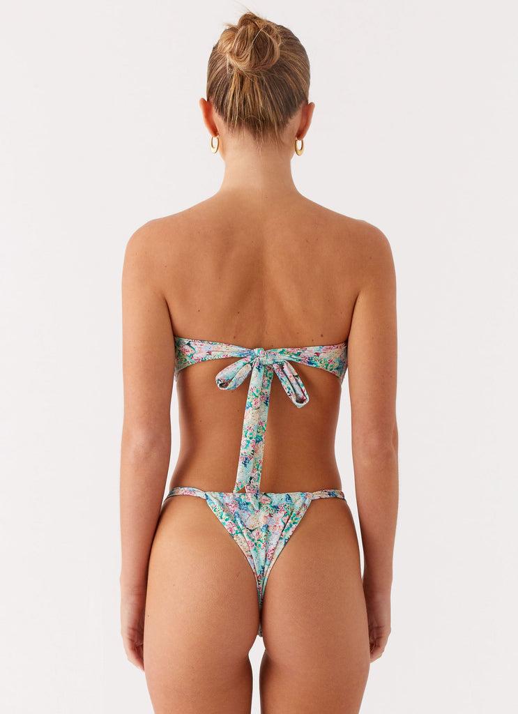 Peppermayo Peppermayo Exclusive - Lory Strapless Bikini Top - Santorini Floral