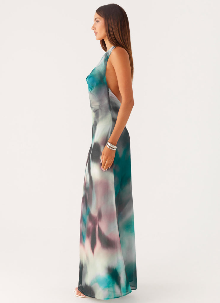 Peppermayo Peppermayo Exclusive - Lost At Sea Maxi Dress - Sea Splash