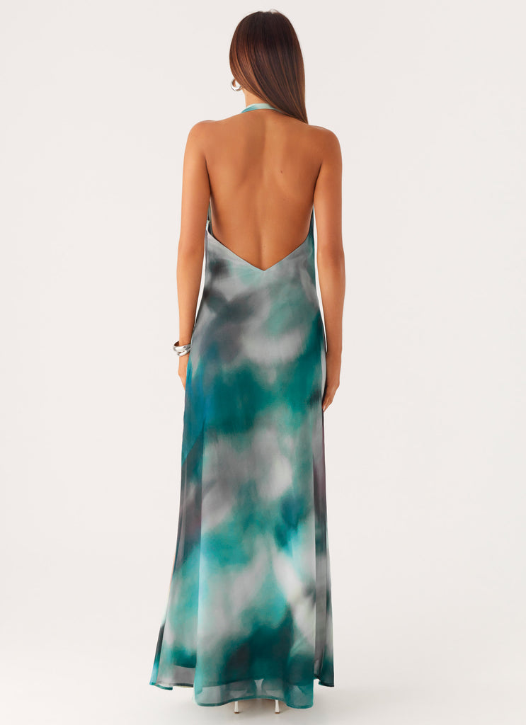 Peppermayo Peppermayo Exclusive - Lost At Sea Maxi Dress - Sea Splash