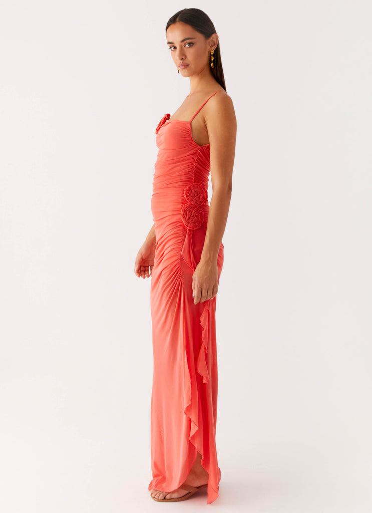 Peppermayo Peppermayo Exclusive - Louana Maxi Dress - Coral