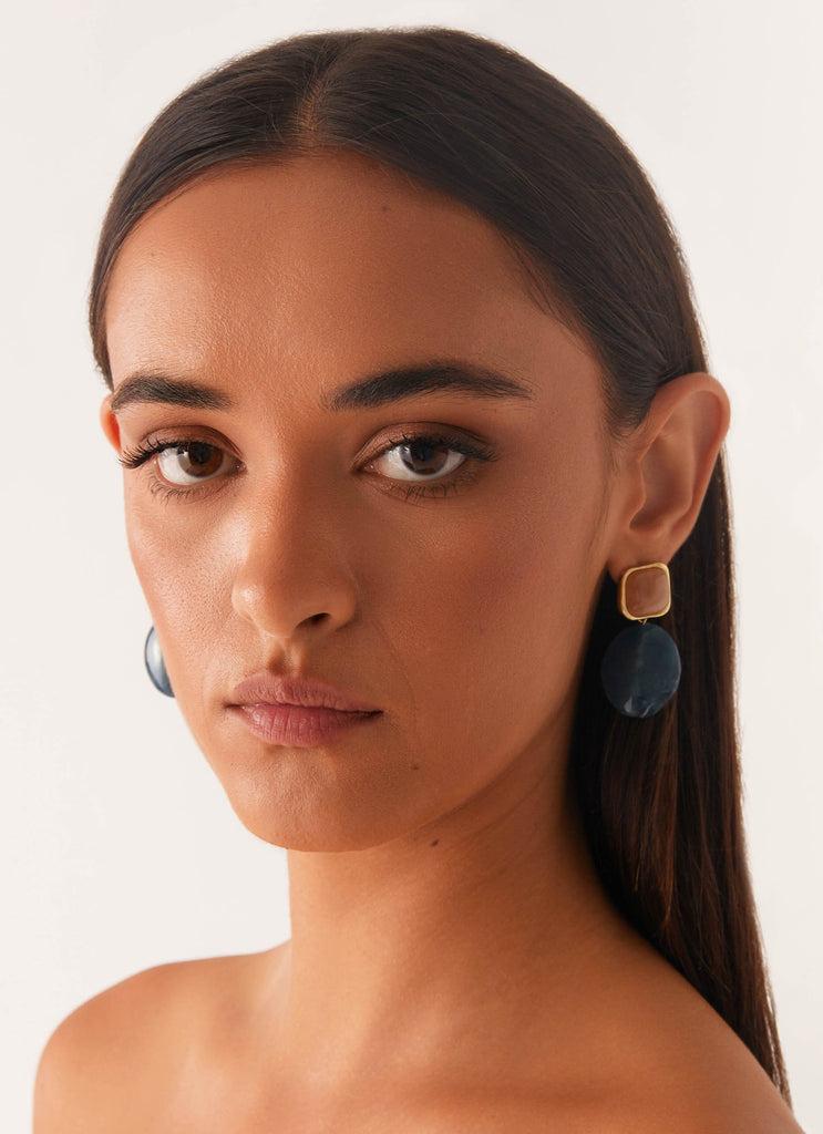 Peppermayo Peppermayo Exclusive - Louie Earrings - Blue