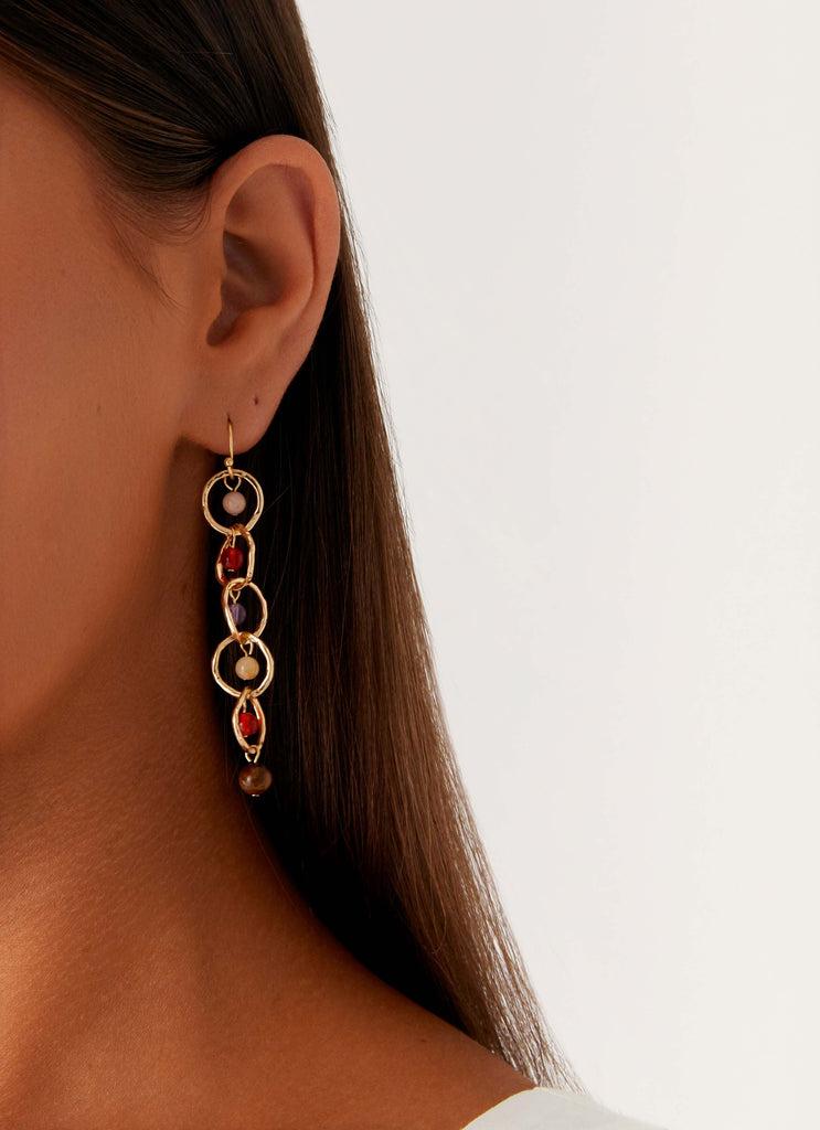 Peppermayo Peppermayo Exclusive - Love Language Earrings - Gold