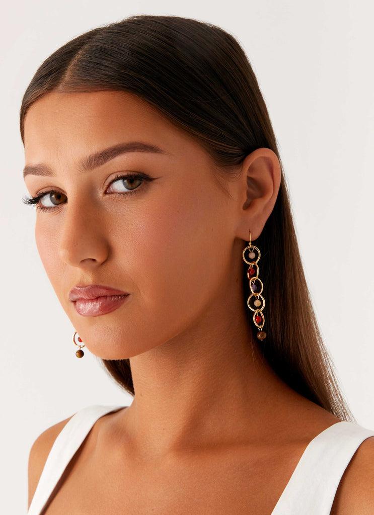 Peppermayo Peppermayo Exclusive - Love Language Earrings - Gold