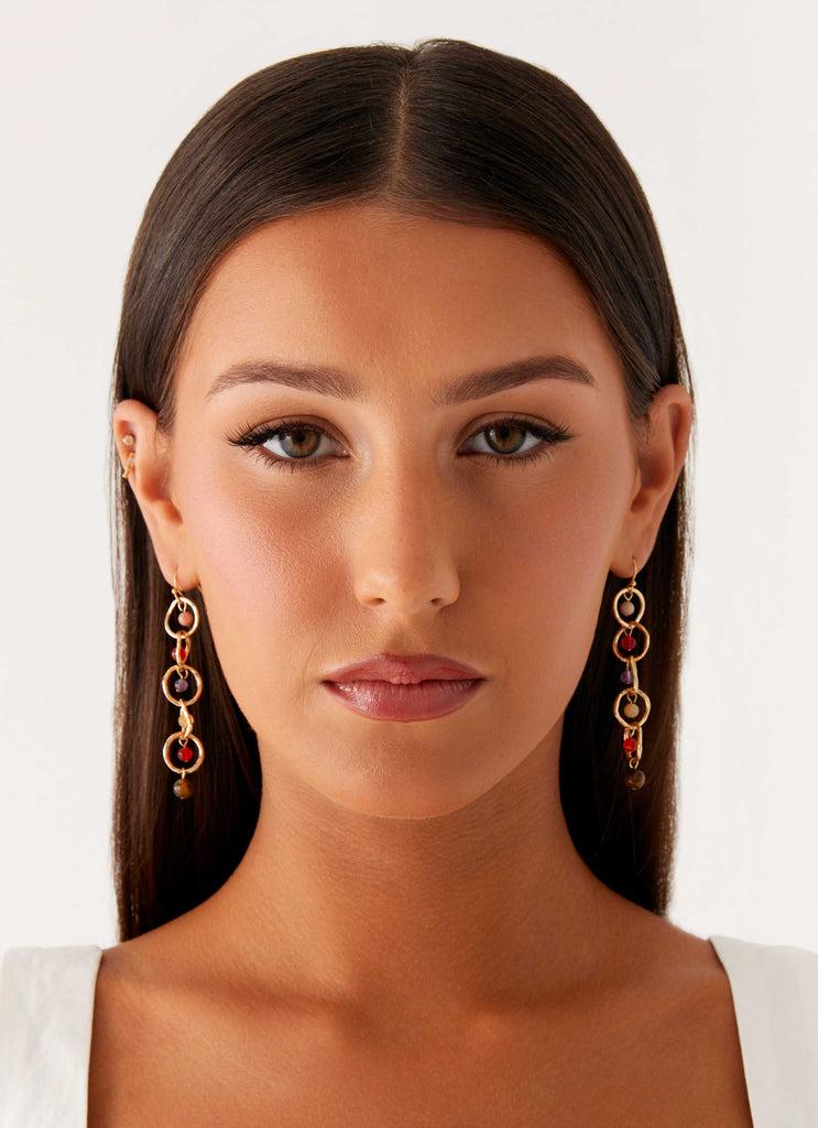 Peppermayo Peppermayo Exclusive - Love Language Earrings - Gold
