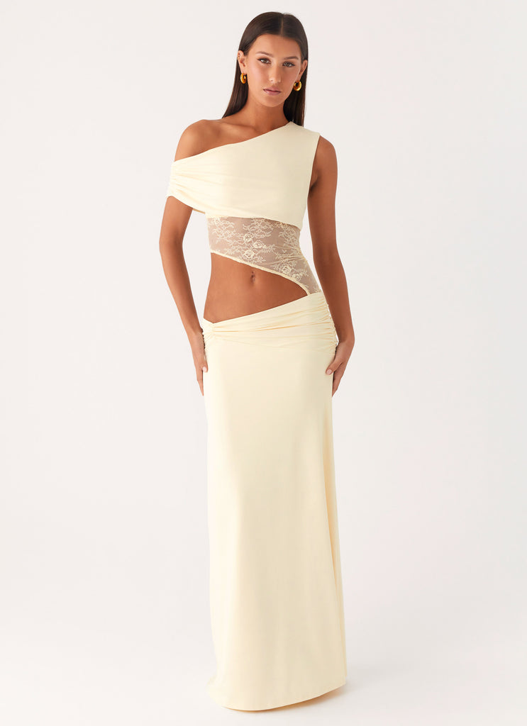 Peppermayo Peppermayo Exclusive - Love Motion Maxi Dress - Lemon