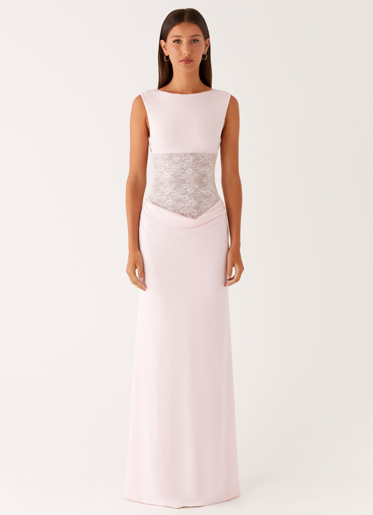 Peppermayo Peppermayo Exclusive - Love Tease Maxi Dress - Baby Pink