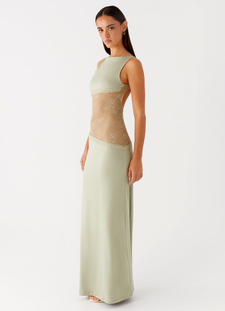 Peppermayo Peppermayo Exclusive - Lucinda Maxi Dress - Sage