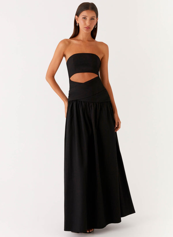 peppermayo Peppermayo Exclusive - Lumen Maxi Dress - Black