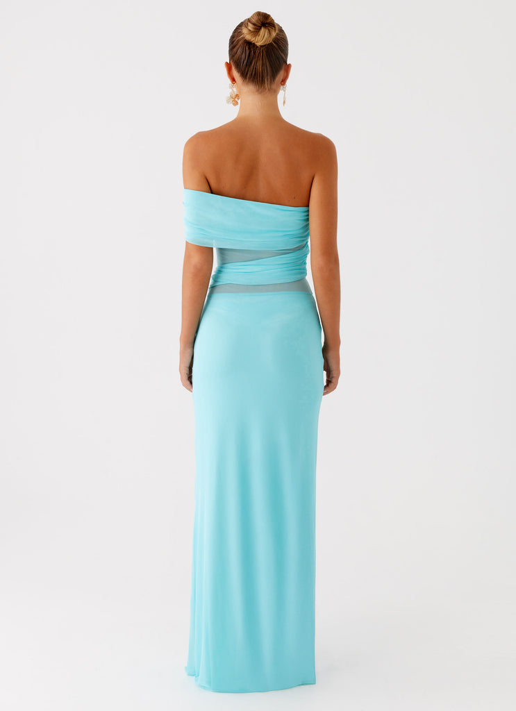 Peppermayo Peppermayo Exclusive - Lumi Maxi Dress - Turquoise