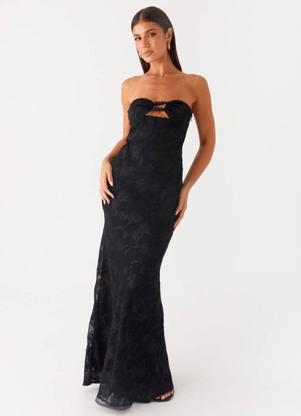 peppermayo Peppermayo Exclusive - Lunar Maxi Dress - Black
