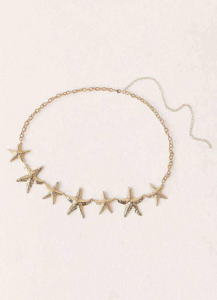 Peppermayo Peppermayo Exclusive - Luno Belly Chain - Gold