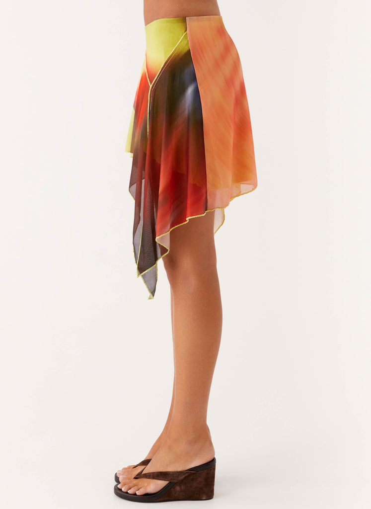 Peppermayo Peppermayo Exclusive - Lustra Mini Skirt - Moody Floral