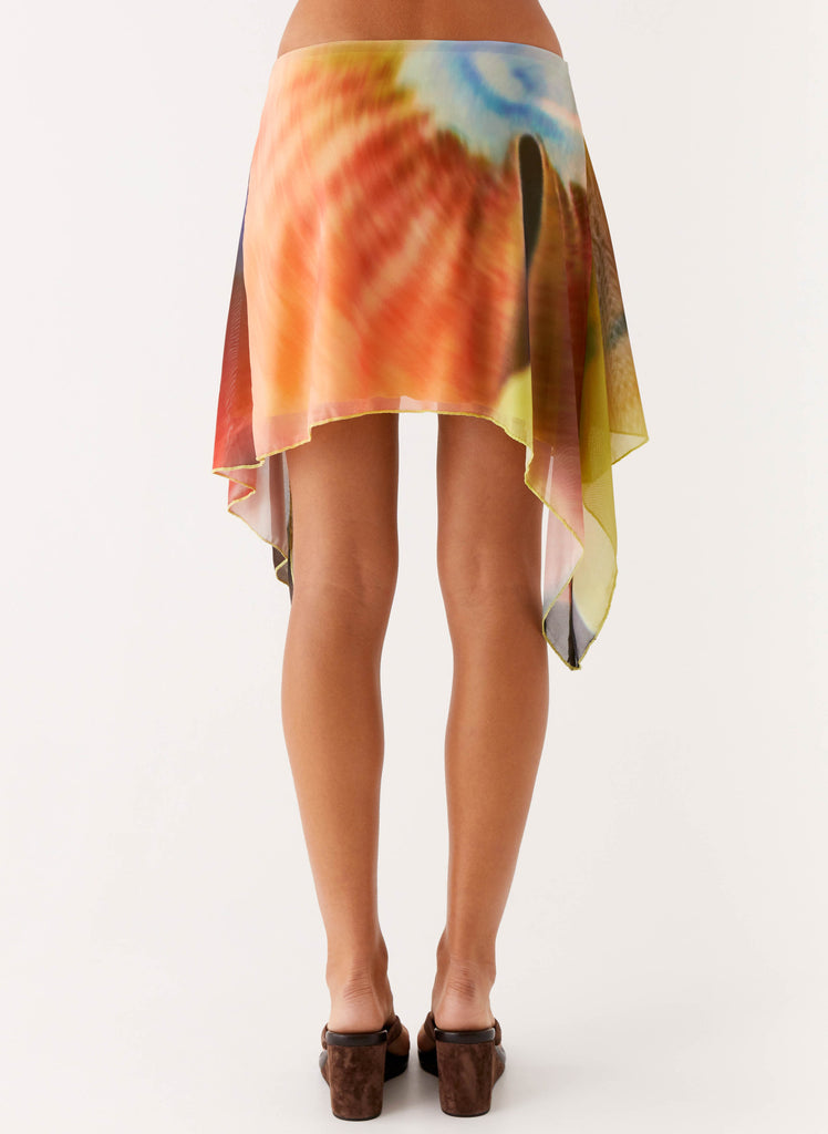 Peppermayo Peppermayo Exclusive - Lustra Mini Skirt - Moody Floral