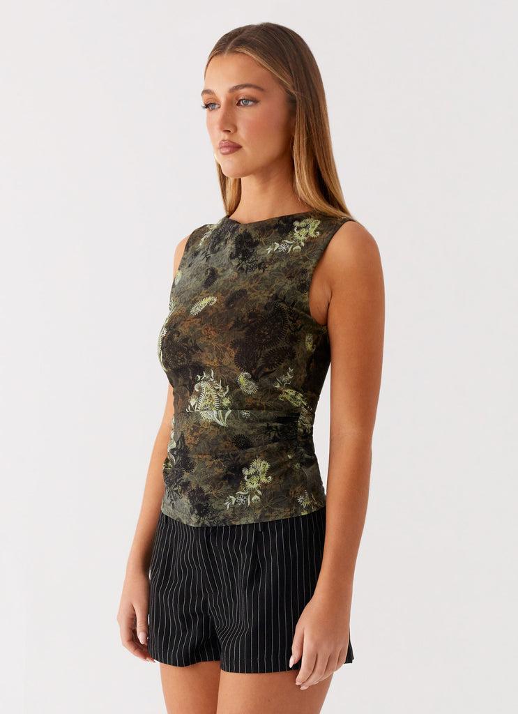 Peppermayo Peppermayo Exclusive - Lux Tank Top - Cyber Floral