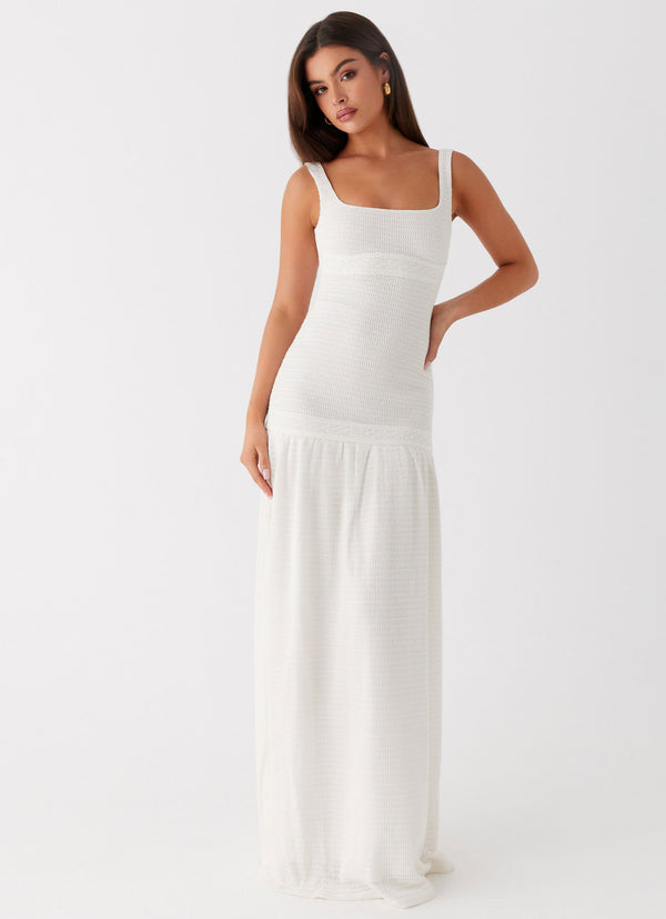 peppermayo Peppermayo Exclusive - Lyrical Maxi Dress - Ivory