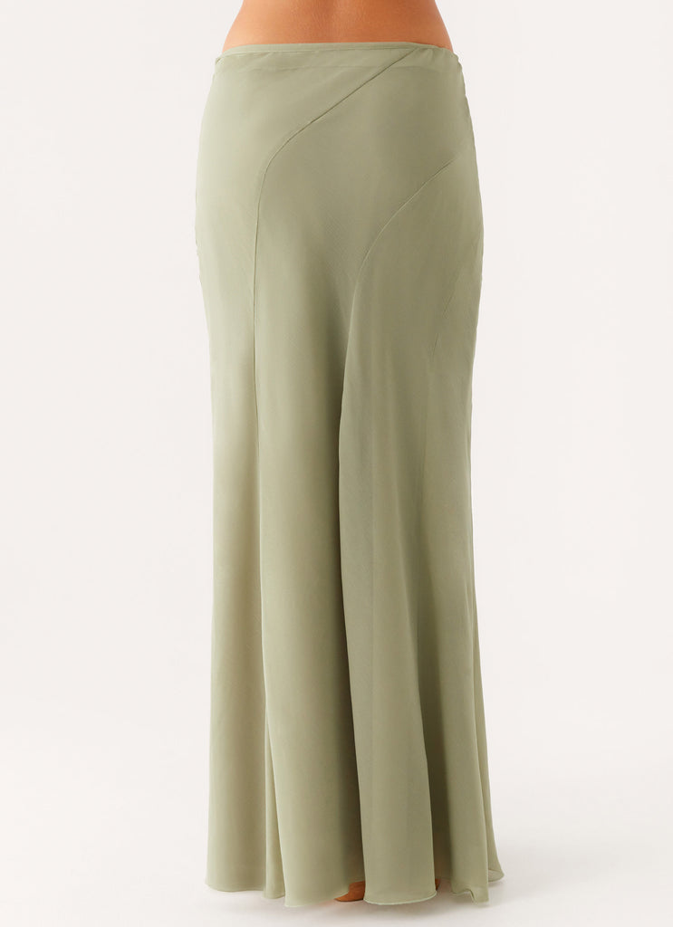 Peppermayo Peppermayo Exclusive - Maddox Maxi Skirt - Sage
