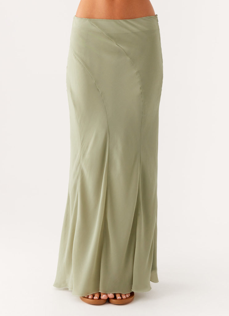 Peppermayo Peppermayo Exclusive - Maddox Maxi Skirt - Sage
