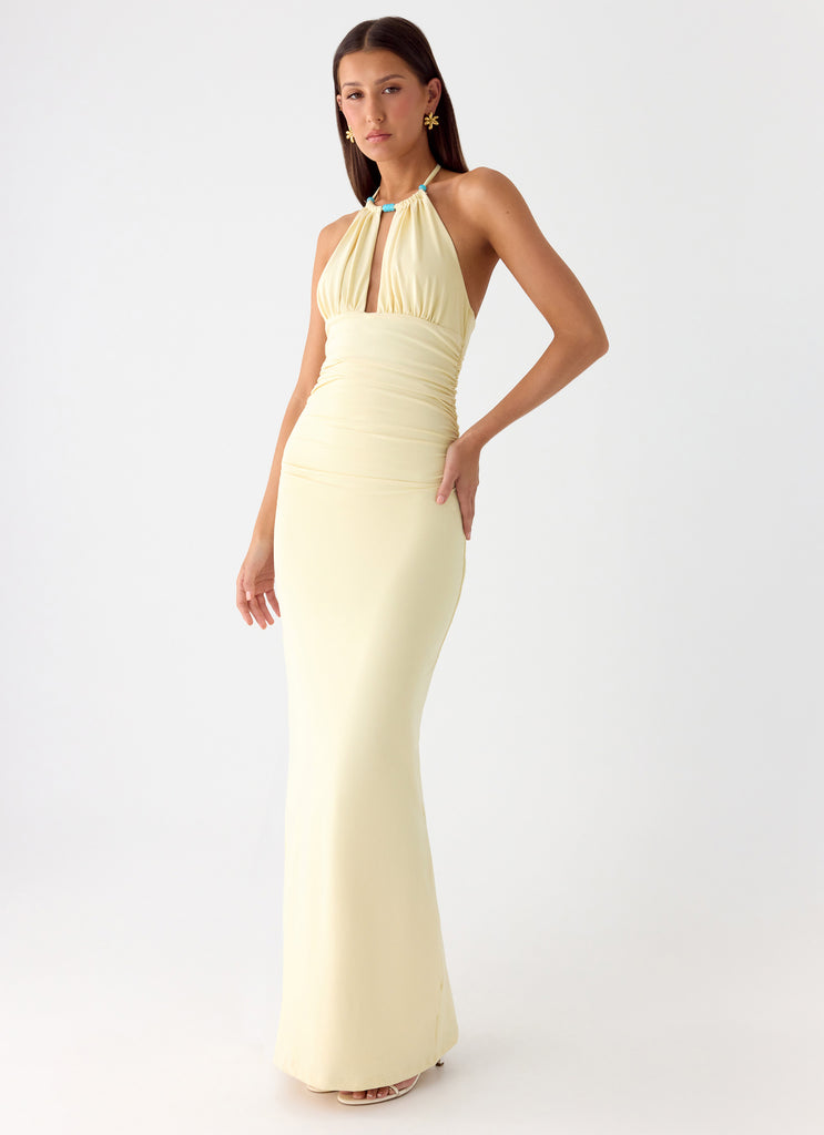 Peppermayo Peppermayo Exclusive - Madi Maxi Dress - Yellow