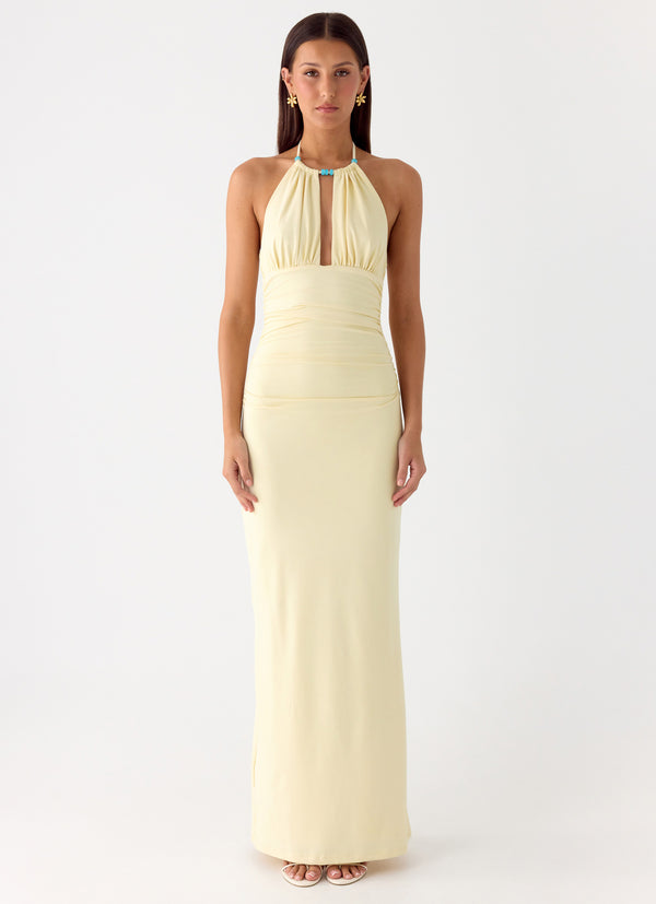 peppermayo Peppermayo Exclusive - Madi Maxi Dress - Yellow