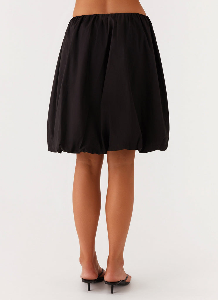 Peppermayo Peppermayo Exclusive - Make Way Bubble Midi Skirt - Black