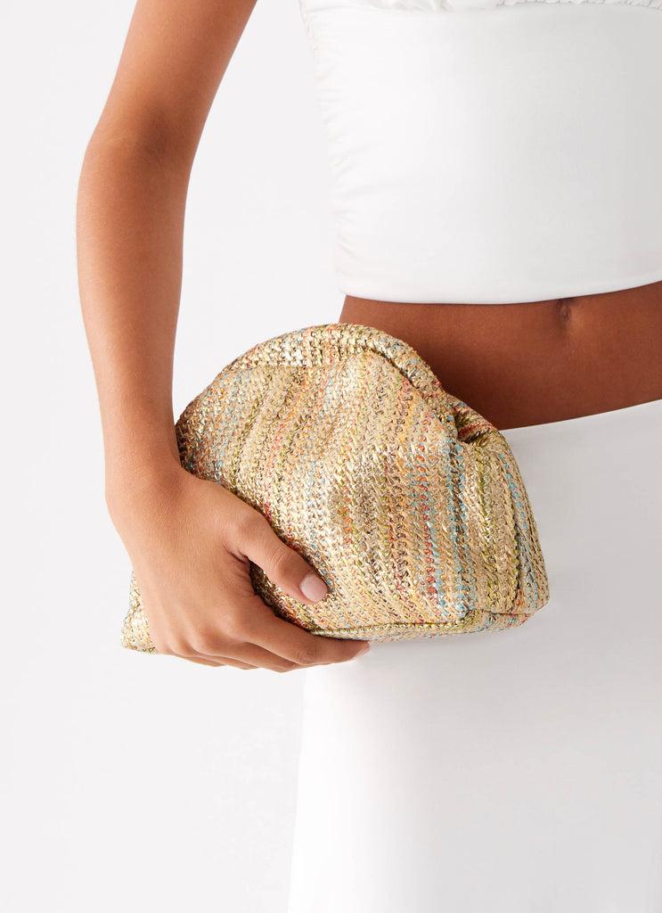 Peppermayo Peppermayo Exclusive - Malibu Tide Clutch Bag - Multi