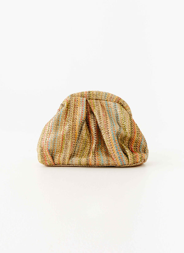 peppermayo Peppermayo Exclusive - Malibu Tide Clutch Bag - Multi