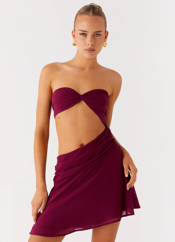 peppermayo Peppermayo Exclusive - Marbella Mini Dress - Violetta