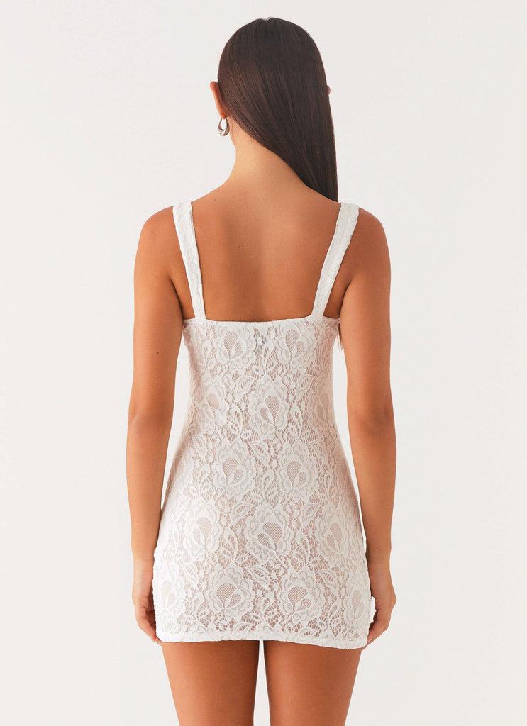 Peppermayo Peppermayo Exclusive - Maree Lace Mini Dress - White