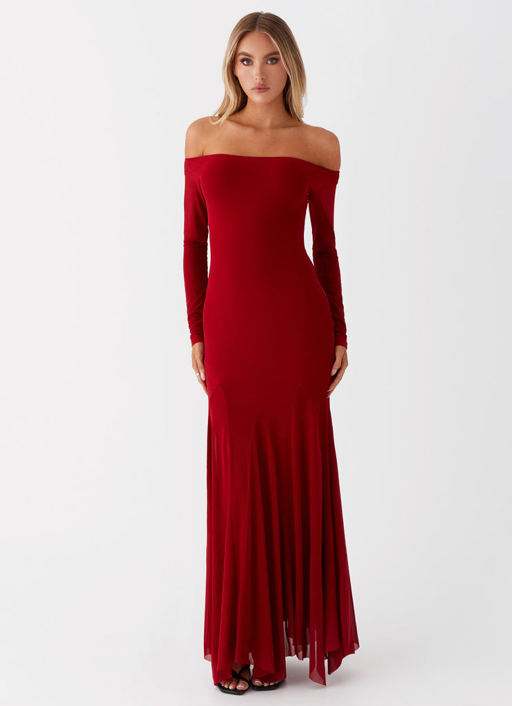 Peppermayo Peppermayo Exclusive - Maribel Maxi Dress - Red