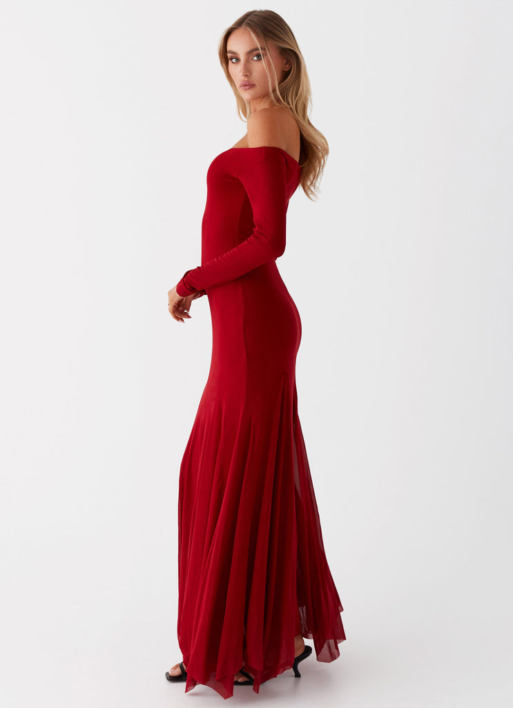 Peppermayo Peppermayo Exclusive - Maribel Maxi Dress - Red