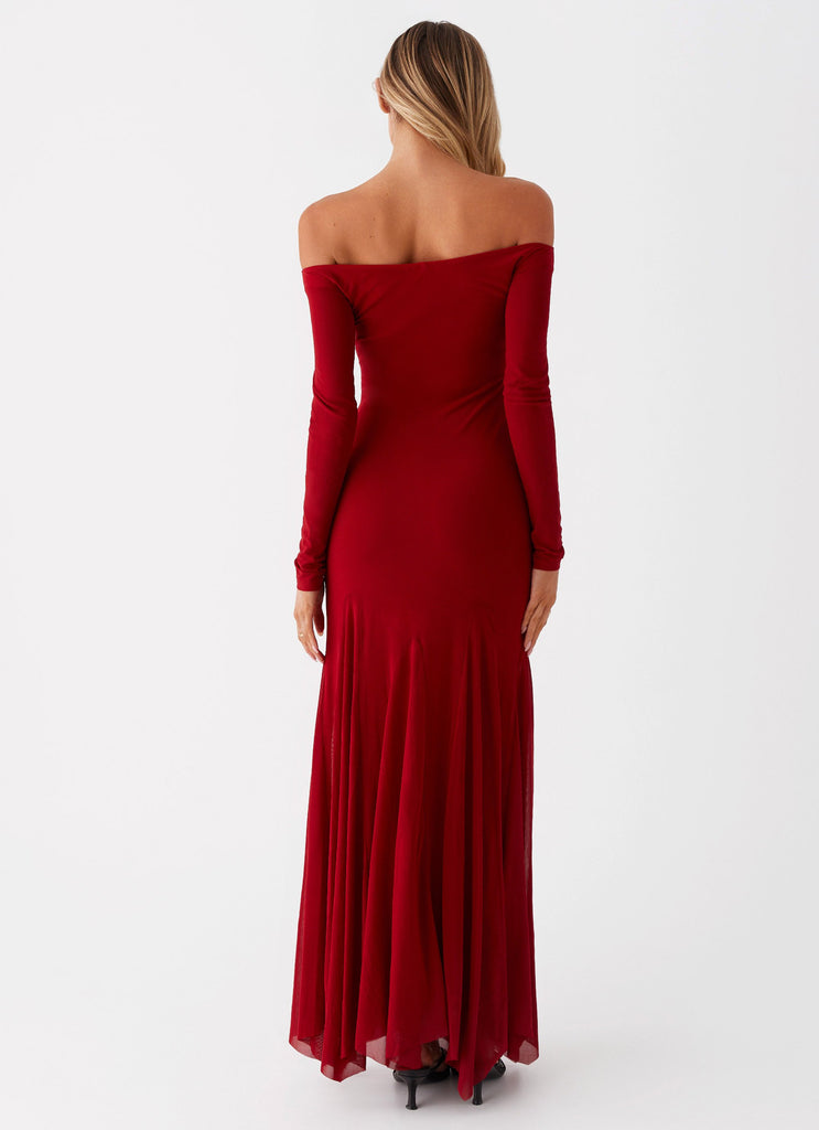 Peppermayo Peppermayo Exclusive - Maribel Maxi Dress - Red