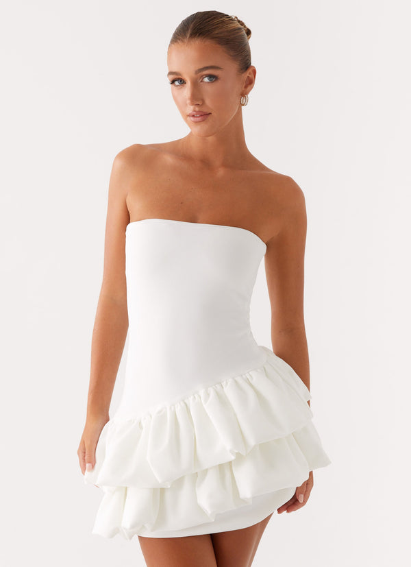 peppermayo Peppermayo Exclusive - Marie Mini Dress - White