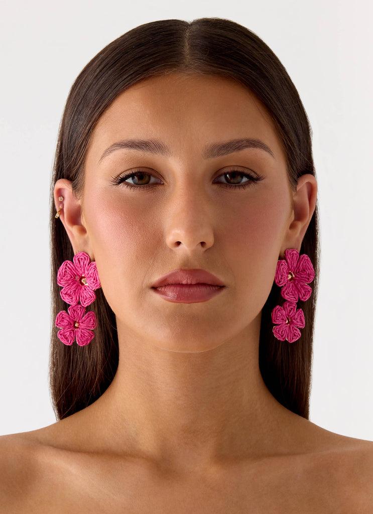 Peppermayo Peppermayo Exclusive - Marina Mode Earrings - Pink
