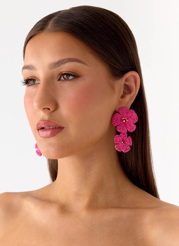 Peppermayo Peppermayo Exclusive - Marina Mode Earrings - Pink