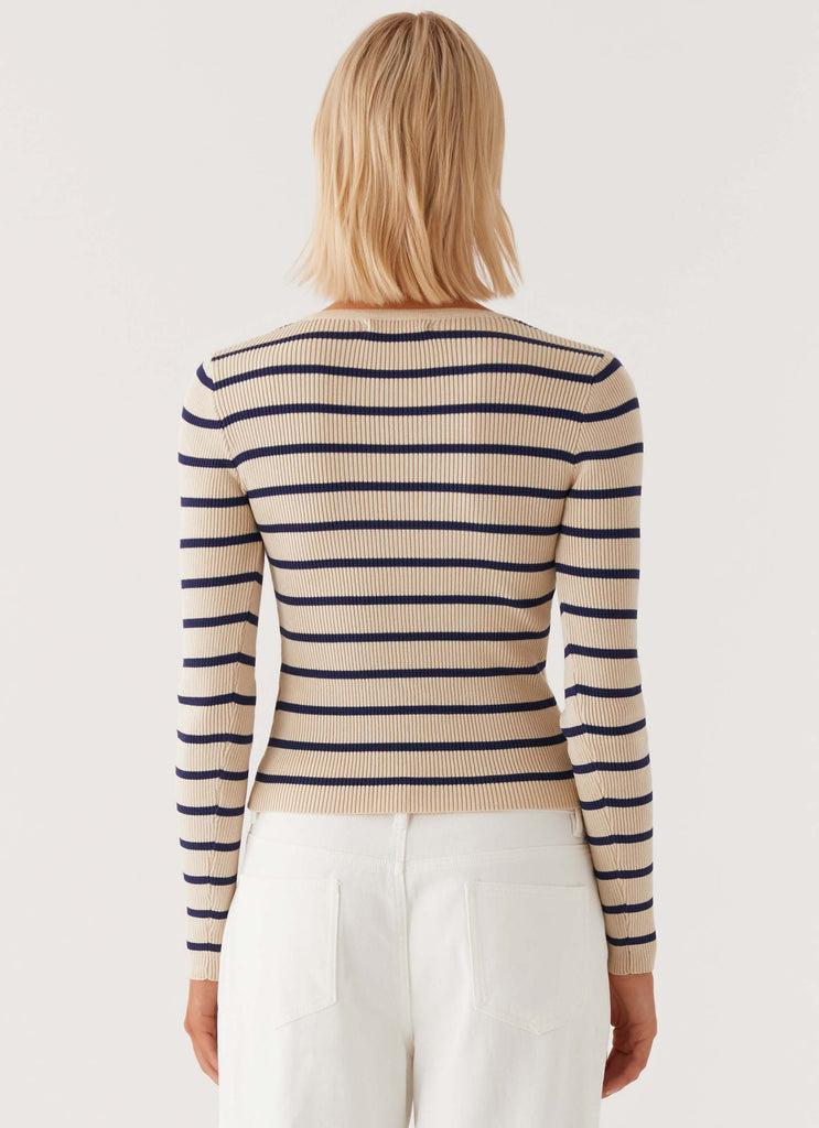 Peppermayo Peppermayo Exclusive - Marlie Knit Top - Multi Stripe