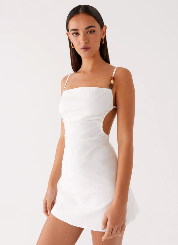 peppermayo Peppermayo Exclusive - Marlon Mini Dress - White